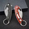 VG10 Damas acier Pliage Claw Karambits Couteau Rosewood Ébène Handle de poche tactique Camping Edc Survival Tool Couteaux A1793