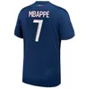 24 25 Paris Mbappe #7 Soccer Jerseys Hakimi Home Away Stadium 2024 2025 Psges Ugarte Maillots de Football Shirt Marquinhos Match Lee Kang In Uniform Kids Kit