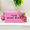 Cuir de luxe The Mini Bag Womens Classic Classic Crossbody Designer Sac Handbag Man Grossale Embrayage Dame Téléphone Sac de voyage Sacs épaule Pink Ayez les sacs fourre-tout