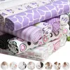 Dekens 4 pc's/kavel katoen baby zachte ontvangst luiers geboren swaddle zuigeling mousseline peuter