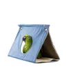 Pappagallo primavera/estate nido fresco nido di amaca uccello casa per dormire la tenda per uccelli triangoli per uccello piccolo, medio e grande pappagallo.