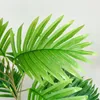 Decorative Flowers Tropical Palm Leaf Big Tree Without Pot Large Artificial Plants Plastic Fake Plant Home Garden Outdoor Living Room Office