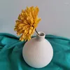 Вазы простые мягкие украшения гостиной симуляция искусственные цветы сушеные цветочные украшения