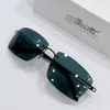 Najwyższej jakości 5AAAAA+ Sylwetka Nowa zabytkowa projektant mody okulary przeciwsłoneczne importowane rama octanu Uv400 Polaryzowane obiektywy kobiety Wysoka jakość 092 8682 Rozmiar 40