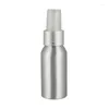 Storage Bottles 40 50 100 120 150 250ml Aluminum Cosmetic Bottle Empty Atomizer Perfume Refillable Mist Sprayer Travel Container 20pcs