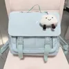 Sacs d'école japonais y2k esthétique kawaii sac à dos filles sweet chic ita fashion women transparent ins docgols scolaires