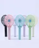 Portable USB Charging Foldable Handheld Fan 3 Speed Mini Fan With LED Light Adjustable Small Cooling Cooling Desktop Fans DH1453 T1486224