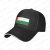 Ball Caps Palestines Flag Baseball Hip Hop Sandwich CAP Men de bonnet Femmes Femmes Réglables Chapeaux de sport extérieur