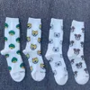 Men's Socks Huamn Made Animal Series Duck Head Tiger Head Polar Bear Sand Skin Dog Pattern Mens and Womens Couple Mid Cap Trendy Socks Irdl