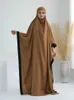 Abbigliamento etnico Ramadan Eid Dubai Khimar Hijab Abaya Turchia ISLAM Abito musulmano Jilbab Abbigliamento preghiera Donne Kaftan Robe Femme Musulmane T240510