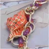 Colares pendentes 2023 Za Starfish Shell Charm Colar Colar Jóias Mulheres Jóias Bohemian Declaração Etnica Vintage grande fêmea d Dhari