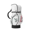 Ny designer golfpåsar sportväskor rött vin pu boll golf levererar presentpåse hög kapacitet bra praktik
