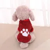 Odzież dla psów s-xl ubrania ciepła polarowa pullover dla małych psów koty mody Sweter 6 kolorów Wysokiej jakości materiały dla zwierząt domowych
