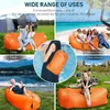 Fournitures de fête Sabit de chaise de canapé d'air gonflable ACCESSOIRES DE PLAQUE PORTABLE SOFAS PORTABLE LIT SAG SCHERNE