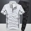 Toppklass Pants Set Mens Polyester T-shirt Slim Fit Sportwear Pure Cotton Basic Fashion Sportwear Affordable Young La Kpop Mens Clothing 240511