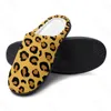 Pantoufères Animal Leopard Print Skin Modèle (18) Sandales Sandes Casual Keep Warm Chores Thermal Mens Womens Slipper FluffycottonHome Kid