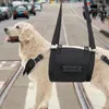 Colarinho de cachorro arnês com alça de controle ajustável cinto auxiliar sem estrangulamento pegadinha para os ajustes de caminhada