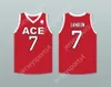 Custom Nay Mens Youth / Kids Landon 7 Ace Family Charity Basketball Jersey Top cousé S-6XL