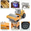 RC Children Toys for Boys Remote Control Car Kids Toy Excavator Bulldozer Roller Radio Engineering Vehicle Gift 240506