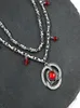 チェーンクラシックアメリカンドラマのドラゴンシーズン1プリンセスRhaenyra Targaryen Red Ruby Necklace Fashion Jewelry Gift6879286