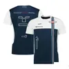 Motorradbekleidung F1 Rennfahrer T-Shirt Forma 1 T-Shirts Team Uniformauto-Fans Sommer O Hals Ctural Shirt Star kurzärmeliges Hemd Otytz