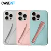 Caseista 3D Lip Balm Lip Tele Behor Fashion Ins Designer portátil Portable Lip Gloss Tint Lipstick Silicone Silicone Mobile Back Cover Supar para iPhone 15 14 13 12 11 Pro Max Plus