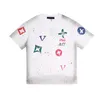 Summer Men Designer T camisetas de algodão camisetas casuais letra impressão de camisa de manga curta moda moda de luto de rua
