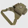 Tactische boodschapperzakken Outdoor Sport Army Pack Men Sling Shoulder Bag Militaire jachtkamperen Wandelen Crossbody 240506