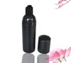 Storage Bottles 50ml Black Travel Foamer Plastic Foam With Black/Gold/Silver Pump Soap Mousse Dispenser Bubbling Bottle SN1094