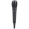 Mikrofonlar 1pc Profesyonel Kablolu Dinamik Mikrofon Vokal Mikrofonu XLR ile Karaoke Kayıt için 6.35mm /3.5mm Kablo