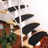 Teppiche 14pcs klebrige Treppenstufen rechteckige Anti-Skid-Teppich-Türmatten Teppich Multiple Gebrauchssicherheit Home