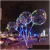 Decorazione per feste nuove luci a led palloncini illuminazione notturna bobo mticolor palloncalon decorativo accendino luminoso con consegna a goccia otvy3