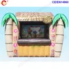 free ship to door outdoor activities outdoor portable western inflatable tiki bar party air inflated pub tent for sale 4mWx3mLx3.5mH (13.2x10x11.5ft)