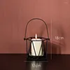 Bandlers INS Metal Geometric Gold Holder Ornement Stand Bandlelight Stand Dinner Table Decor Christmas Wedding Party Candlestick