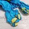 Dog Apparel Cartoon Print Jumpsuit Raincoat For Small Pink Blue Yellow S M L Waterproof Hoodie Outfit Pet Clothes On Sale Supply