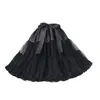 Saias de 40 cm saia feminina saia macia anágua de anágua lolita suportar lolita de fio desossado Canopy Ruffles Bustle Bustle