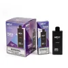Original H-Q-D MRVI Holy 7500 Puffs engångsvapen E-cigarett med smart skärmdisplay laddningsbar 600mAh batteri 15 ml POD Metal Shell Pen Pen