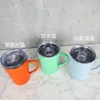 Tazze 304 in acciaio inossidabile da 8 once da 8 once tazza tazza per bambini per bambini con coperchio può essere personalizzata