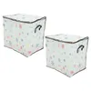 Bouteilles de rangement 2pcs Organisation de vêtements de poubelle de grande capacité