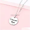 Anhänger Halsketten 925 Sterling Sier Mutter und Kind Liebe Halskette Schmuck Geschenk an Großmutter Mutter Tochter Sohn Frau Q0531 Drop Deli DH0SF