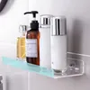 Scatole da archiviazione Desktop Wall Mount Cosmetics Organizer Punch Free Space Saving Thokeup Thopending Place Shampoo Scrubber Body Wash