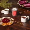 Candele profumate di lusso 190g candele profumate con scatola regalo di San Valentino regalo appuntamenti a lume di candela per la cena dei profumi rosa fico sandalo