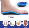 Topsole Ortic High Arch Support Insoles Comfort Sport Insert For Flat Feet Plantar Fasciitis Foot Valgus Over Men Women 240429