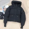 Kvinnor Down Parkas Stylish Casual Mens Coat Designer Jacket Kvinnor Italiensk lyxklänning Randig design Vinter förtjockad dike Drop Del Dhl81