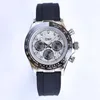 Uhr 41 mm automatische Herren Uhr mit Box Edelstahl Multi -Dial Waterfamof Luminous Classic Gummi -Gummi -Gummi -Verstellbares 190A