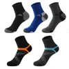 Calzini da uomo 5PAIRS/molto di alta qualità Cotton Autunno che corre inverno invernale attivo attivo sport euro 38-45