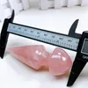 Decorative Figurines Natural Crystal Massage Wand Large Healing Energy Stone Stick As Women Or Man Body Relax Gift 1pcs