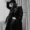 Designer Luxury Womens Trench Coats en cuir manteau femme femme femelle de tranchés décontractés