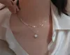 S925 Sterling Silver Star Moon Double Necklace Women Clavicle Chain Shiny Diamond Fashion Accessori ebraici 2208186024071