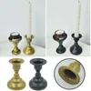 Kandelaars Europeaan Simple Retro Creative Mini Double Candlestick Gold Iron Home Decoration Cup